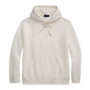 Polo Ralph Lauren Men's Fleece Big Pony Hoodie Deckwash White Choose Your Size